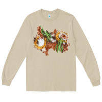 Mushroom horseshoe cowhide cactus patch Long Sleeve Tee - AdoDesignShop