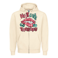 Sandshell hot girls go to therapy Zipper Hoodie - MaliasSmallBusiness