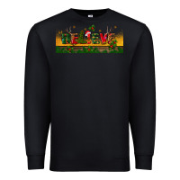 Black christmas believe Premium Sweatshirt - BundleAndBundleShop
