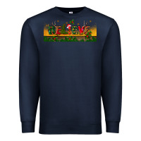Navy christmas believe Premium Sweatshirt - BundleAndBundleShop