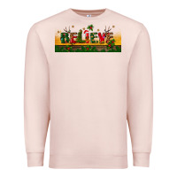 Pale Pink christmas believe Premium Sweatshirt - BundleAndBundleShop