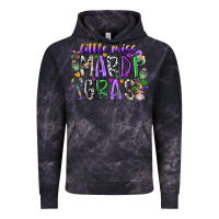 Cloud Black little miss mardi gras Vintage Hoodie - RacoonDesign