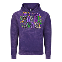Cloud Purple little miss mardi gras Vintage Hoodie - RacoonDesign