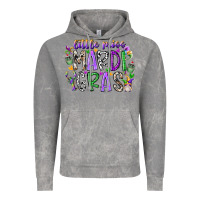 Cloud Rock little miss mardi gras Vintage Hoodie - RacoonDesign