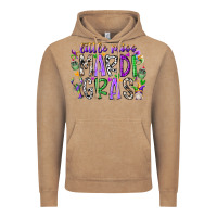 Vintage Coffee little miss mardi gras Vintage Hoodie - RacoonDesign
