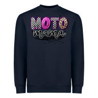 Navy moto mama Heavyweight Sweatshirt - Artiststas