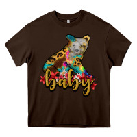 Chocolate Brown baby bear Heavy Core Tee - RanaPortraitStore
