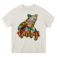 Cream baby bear Heavy Core Tee - RanaPortraitStore