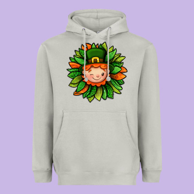St. Patricks Sunflower With Dwarf Heavyweight Hoodie Designed By Bundleandbundleshop