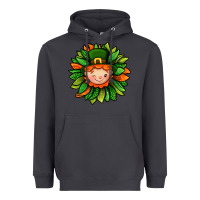 Smoke St. Patricks Sunflower With Dwarf Heavyweight Hoodie - BundleAndBundleShop