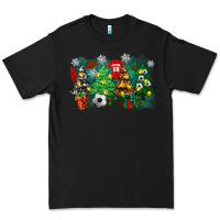 Black christmas trees with tennis Premium Tee - Zillion Design Studio