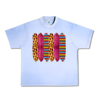 Grape Ice Pink Leopard Serape Brush Strokes Urban Heavy Tee - Bettercallsaul
