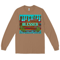 Toasted Coconut blessed annd cactus with gemstone tumbler Long Sleeve Tee - Artiststas