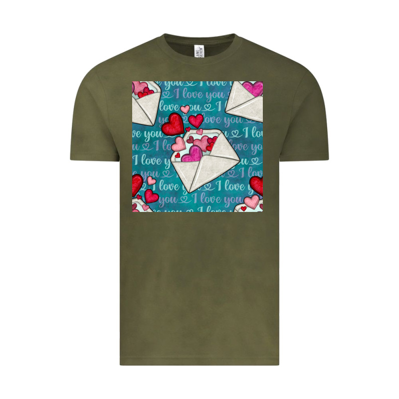 Valentines Day Envelope With Hearts Vintage Tee by BundleAndBundleShop | Teevron