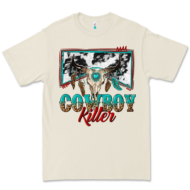Cowboy Killer Premium Tee by texasbilliewilder | Teevron