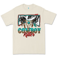 Bone cowboy killer Premium Tee - texasbilliewilder