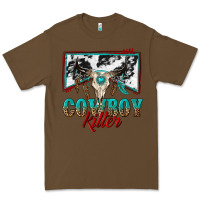 Cacao cowboy killer Premium Tee - texasbilliewilder