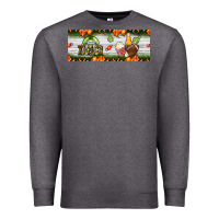 Charcoal Heather football dad Premium Sweatshirt - BundleAndBundleShop