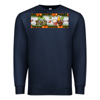 Navy football dad Premium Sweatshirt - BundleAndBundleShop