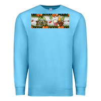 Ocean Blue football dad Premium Sweatshirt - BundleAndBundleShop