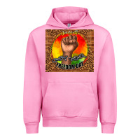 Fuchsia Pink juneteenth freedom day Urban Hoodie - TumblerDesignByShophia