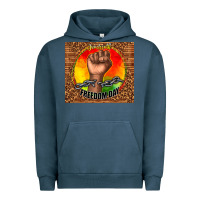 Pigment Midnight Navy juneteenth freedom day Urban Hoodie - TumblerDesignByShophia