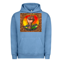 Pigment Pebble Blue juneteenth freedom day Urban Hoodie - TumblerDesignByShophia