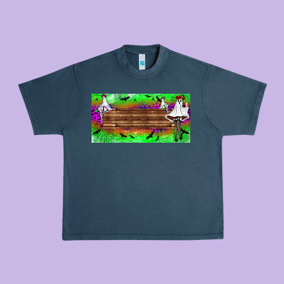 Custom Name Freak Ghosts License Plate Urban Heavy Tee Designed By Bundleandbundleshop