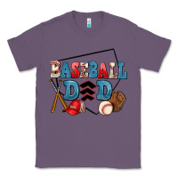 Lavender baseball dad Classic Tee - AdoDesignShop