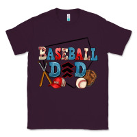 Plum baseball dad Classic Tee - AdoDesignShop