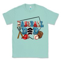 Seafoam baseball dad Classic Tee - AdoDesignShop