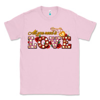 Bubblegum Pink all you need is love Classic Tee - AdoDesignShop
