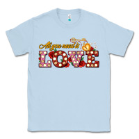 Dusty Blue all you need is love Classic Tee - AdoDesignShop