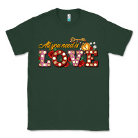 Sports Green all you need is love Classic Tee - AdoDesignShop