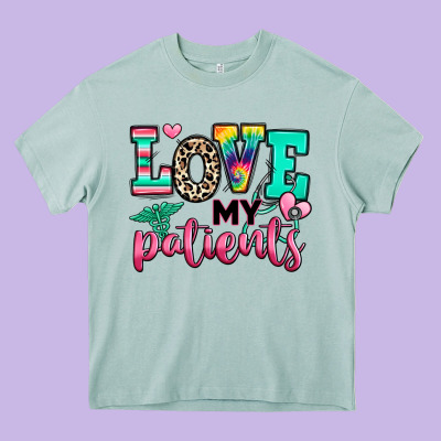 Heavy Core Tee love my patients nurse