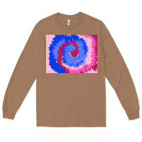 Toasted Coconut tie dye background colourful leopard 3200x2400 Long Sleeve Tee - AdoDesignShop