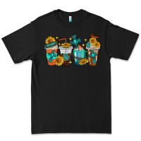 Black cross coffee cups Premium Tee - texasbilliewilder