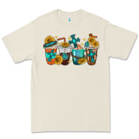 Bone cross coffee cups Premium Tee - texasbilliewilder