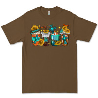 Cacao cross coffee cups Premium Tee - texasbilliewilder