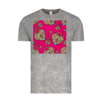 Cloud Rock valentines day lock and key seamless pattern Vintage Tee - BundleAndBundleShop