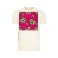 Vintage Arctic valentines day lock and key seamless pattern Vintage Tee - BundleAndBundleShop