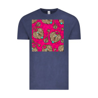 Valentines Day Lock And Key Seamless Pattern Vintage Tee | Teevron