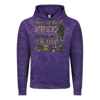 Cloud Purple land of the free because my daddy is brave Vintage Hoodie - HRA Design Shop