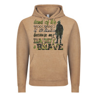 Vintage Coffee land of the free because my daddy is brave Vintage Hoodie - HRA Design Shop