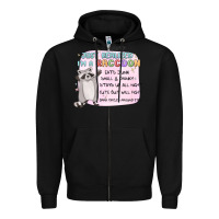 Black just realized im a raccoon Zipper Hoodie - MaliasSmallBusiness