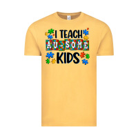 Vintage Mustard i teach ausome kids Vintage Tee - AdoDesignShop