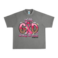 Tornado breast cancer with god all things are possible Urban Heavy Tee - Artiststas