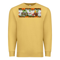 Antique Gold football dad Premium Sweatshirt - BundleAndBundleShop