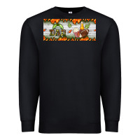 Black football dad Premium Sweatshirt - BundleAndBundleShop