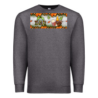 Charcoal Heather football dad Premium Sweatshirt - BundleAndBundleShop